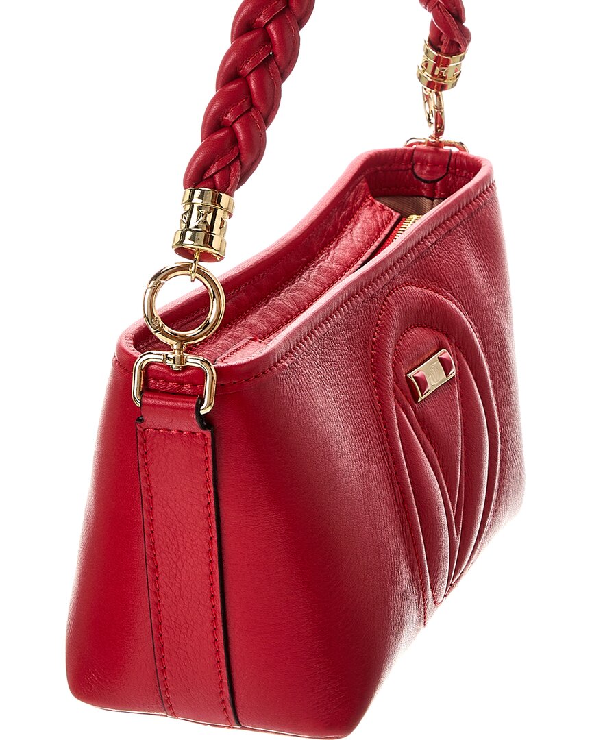 Valentino By Mario Valentino Grace Signature Leather Shoulder Bag