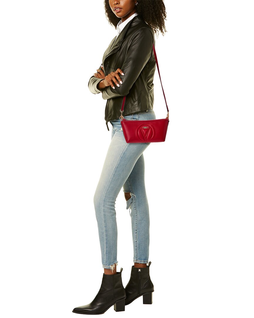 Valentino By Mario Valentino Grace Signature Leather Shoulder Bag