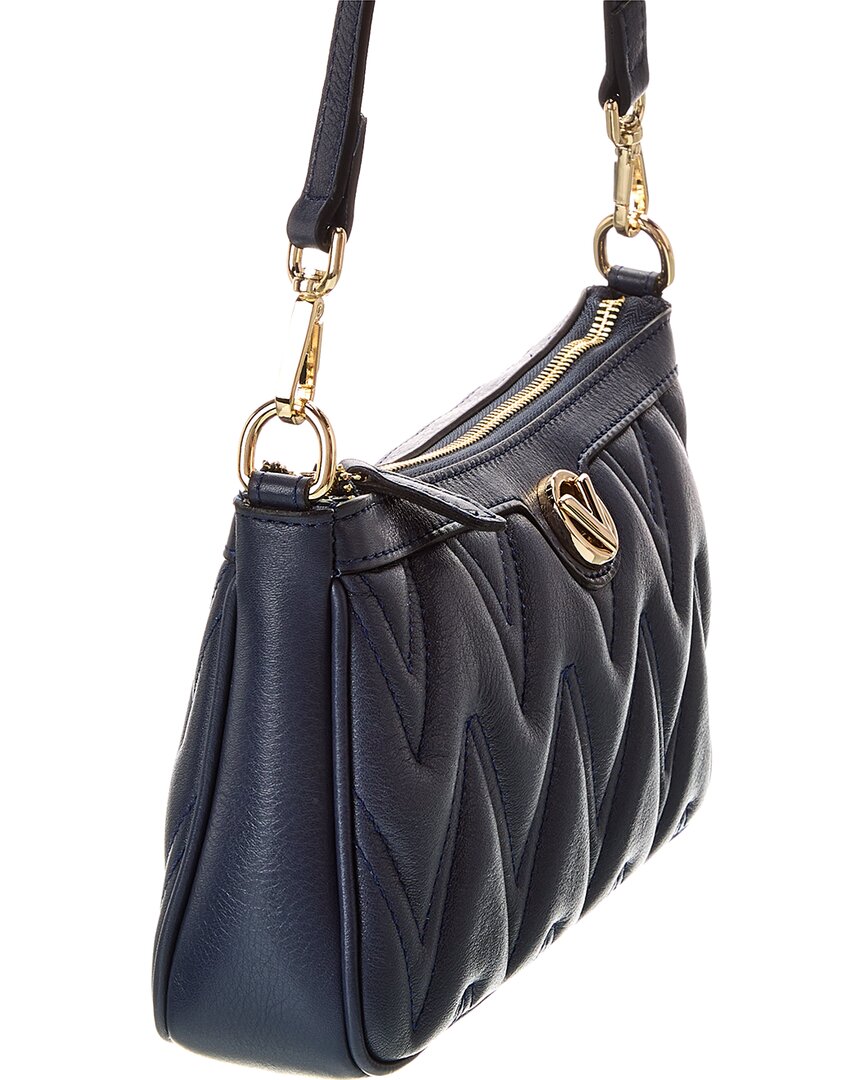 Valentino By Mario Valentino Jeanette Diamond Leather Shoulder Bag