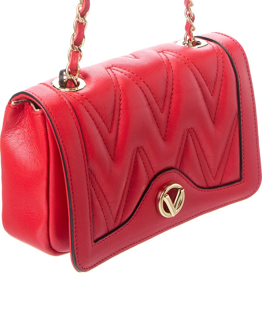 Valentino By Mario Valentino Lady Diamond Leather Crossbody