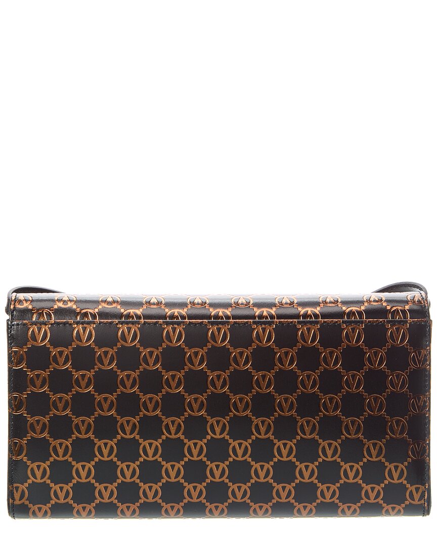 Valentino By Mario Valentino Lena Monogram Leather Shoulder Bag