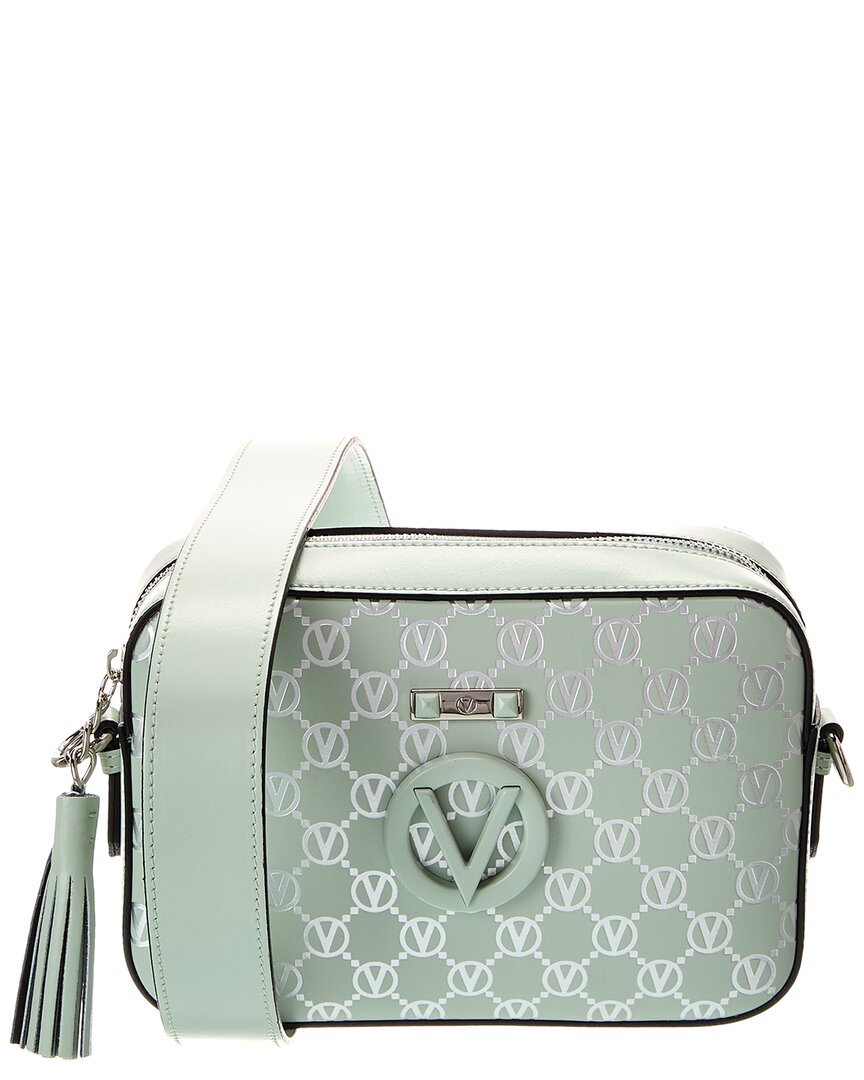 Valentino By Mario Valentino Babette Monogram Leather Crossbody ONE SIZE Green