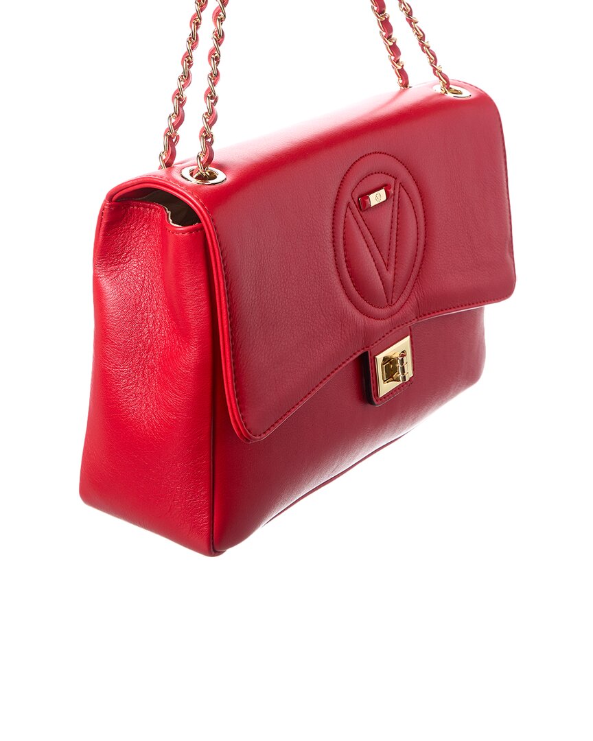 Valentino By Mario Valentino Posh Signature Leather Shoulder Bag