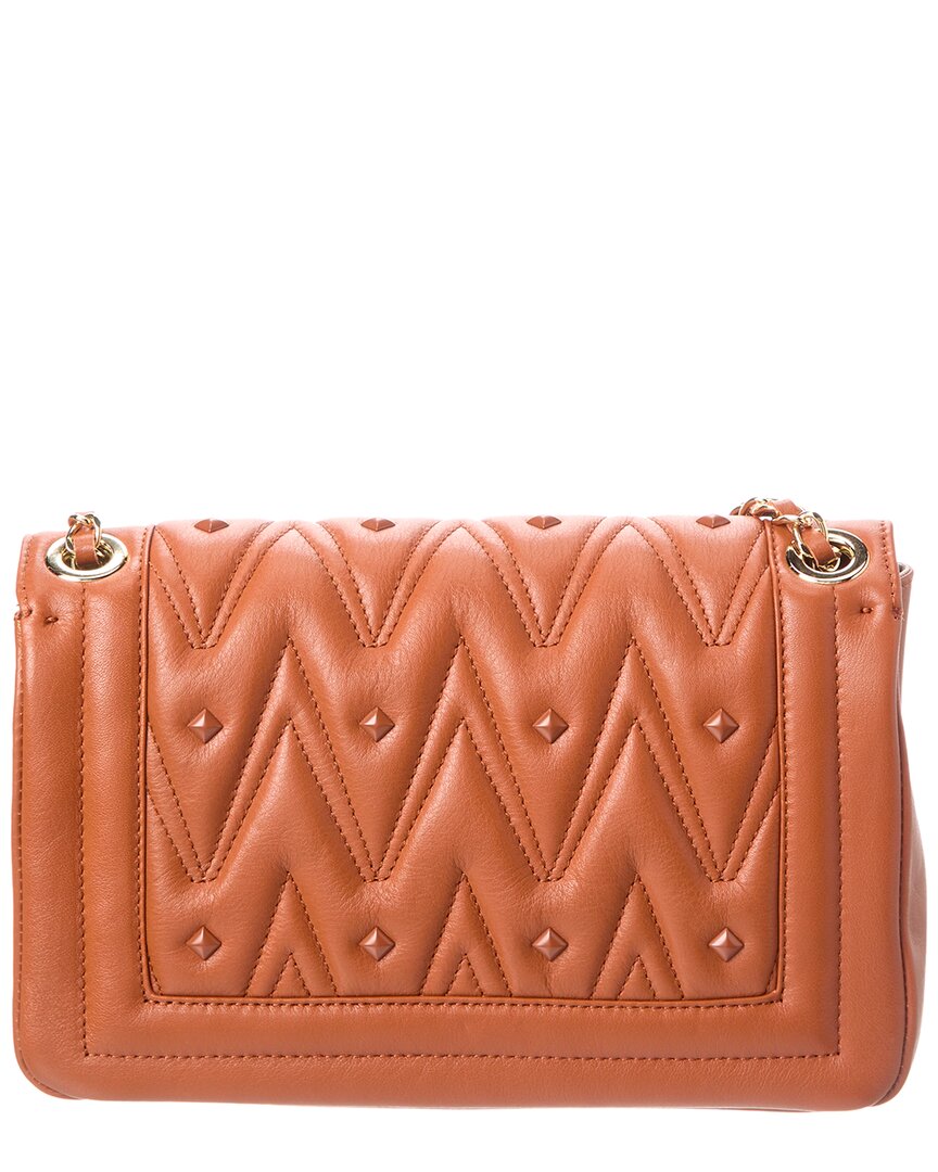 Valentino By Mario Valentino Alice Diamond Leather Shoulder Bag