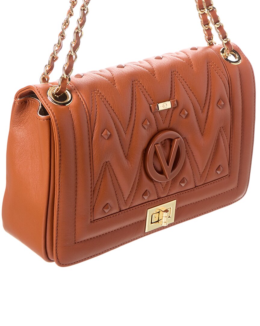 Valentino By Mario Valentino Alice Diamond Leather Shoulder Bag