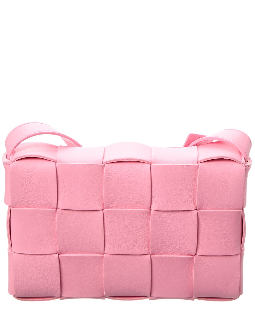 Bottega Veneta Cassette Maxi Intrecciato Leather Crossbody