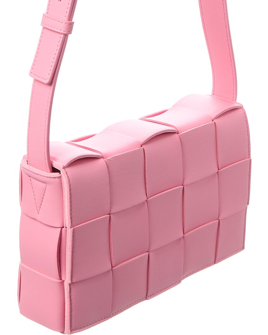 Bottega Veneta Cassette Maxi Intrecciato Leather Crossbody