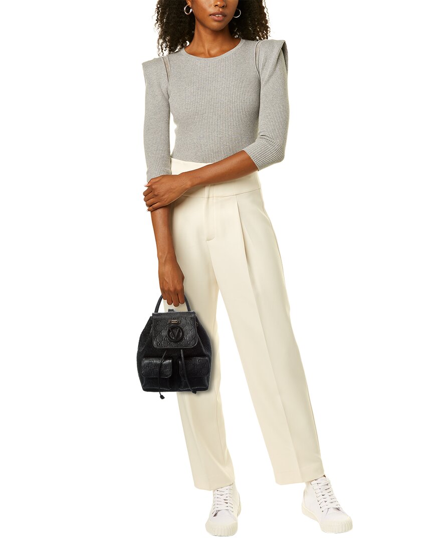 Valentino By Mario Valentino Abraham Dollaro Monogram Leather Backpack