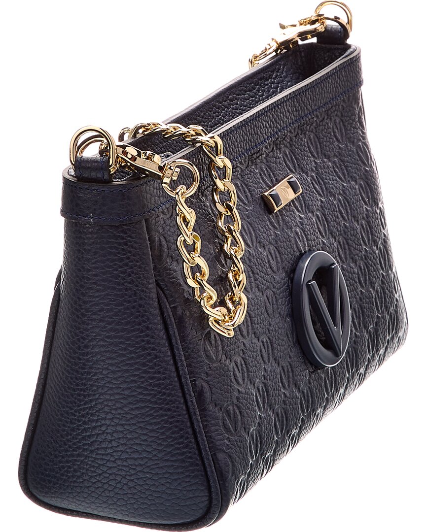 Valentino By Mario Valentino Celia Dollaro Monogram Leather Satchel