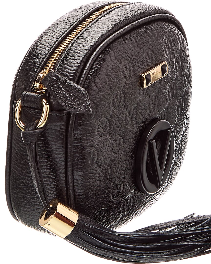 Valentino By Mario Valentino Nina Dollaro Monogram Leather Crossbody