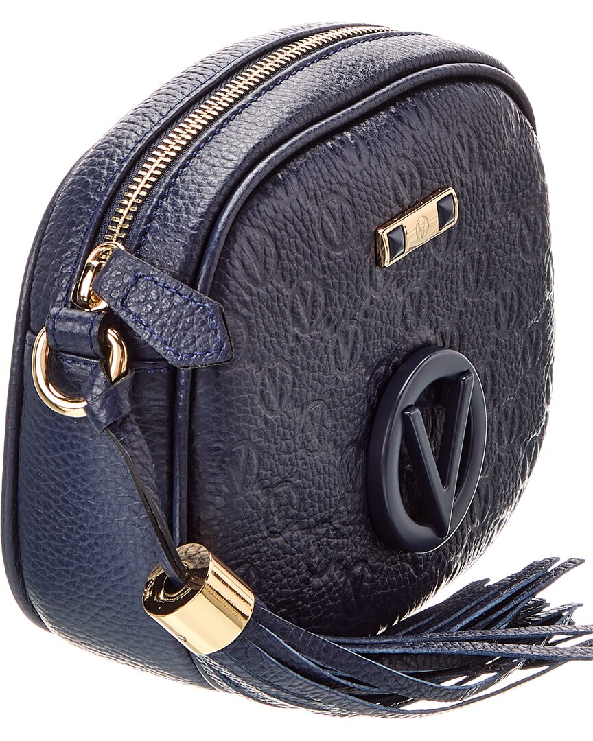 Valentino By Mario Valentino Nina Dollaro Monogram Leather Crossbody