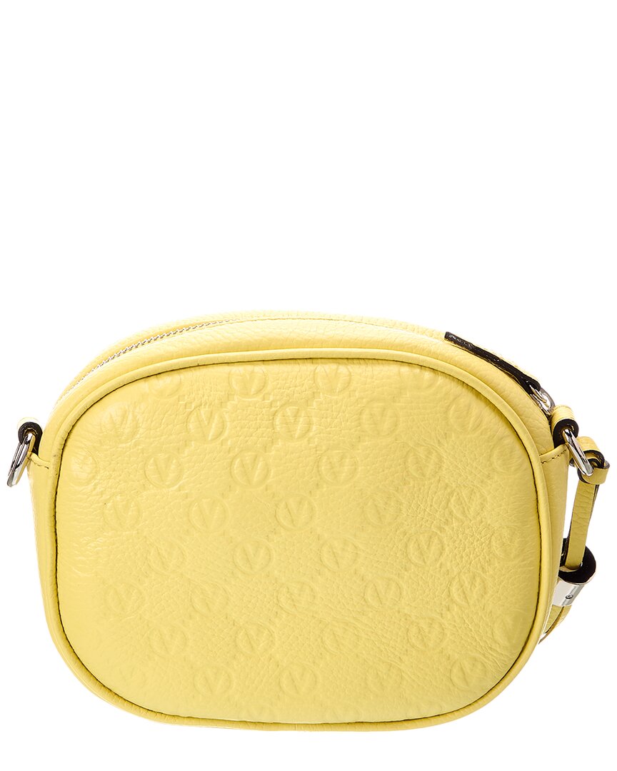 Valentino By Mario Valentino Nina Dollaro Monogram Leather Crossbody