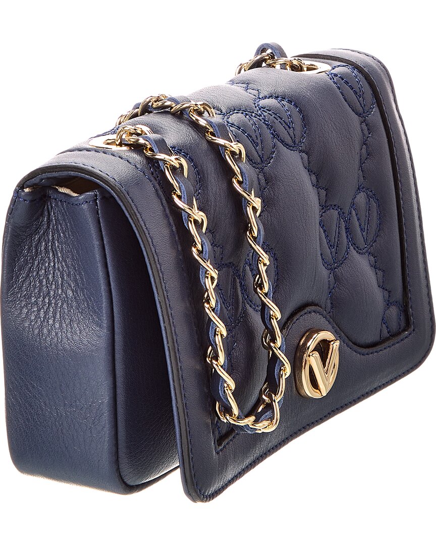 Valentino By Mario Valentino Lady Monogram Leather Shoulder Bag