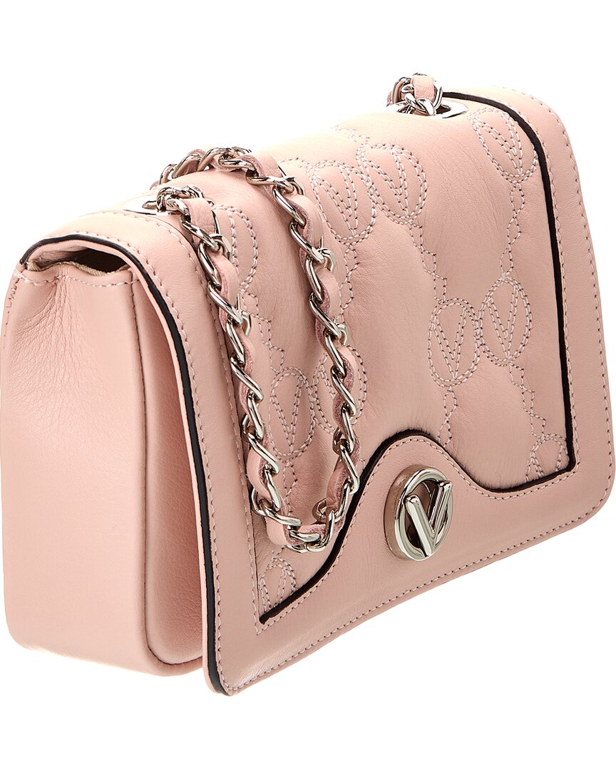 Valentino By Mario Valentino Lady Monogram Leather Shoulder Bag