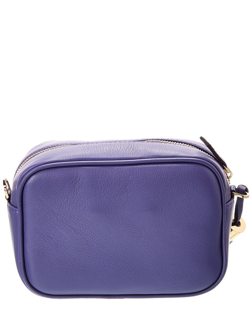 Valentino By Mario Valentino Amel Monogram Leather Crossbody