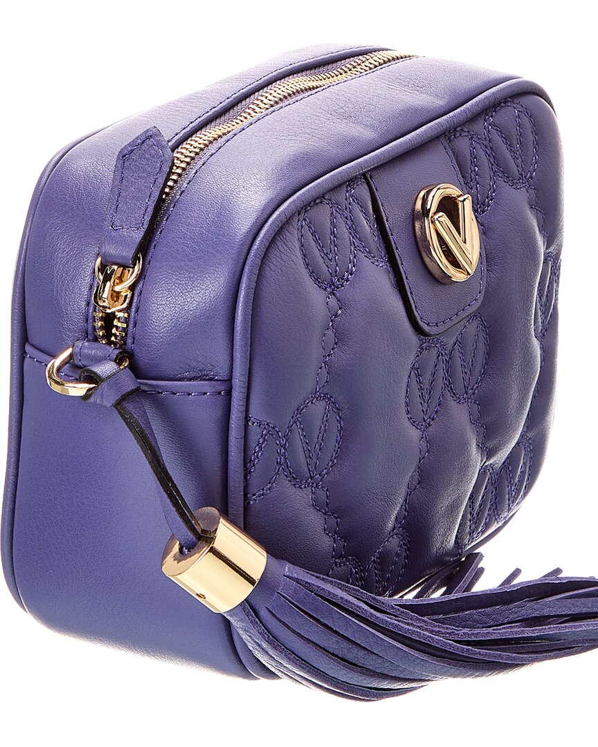 Valentino By Mario Valentino Amel Monogram Leather Crossbody