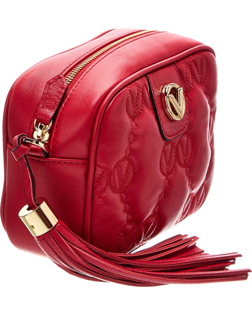 Valentino By Mario Valentino Amel Monogram Leather Crossbody