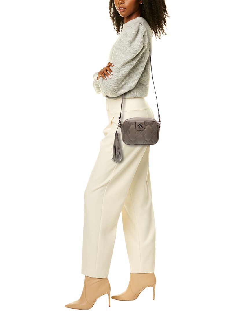 Valentino By Mario Valentino Amel Monogram Leather Crossbody