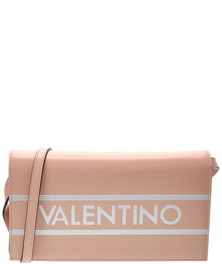 Valentino By Mario Valentino Lena Lavoro Leather Shoulder Bag ONE SIZE Pink