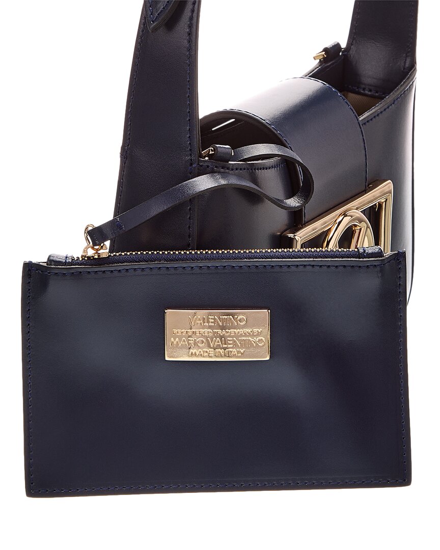 Valentino By Mario Valentino Kai Super V Leather Crossbody