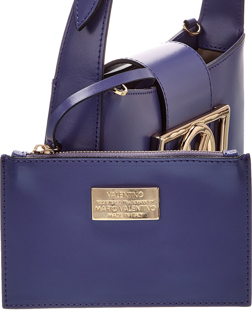 Valentino By Mario Valentino Kai Super V Leather Crossbody