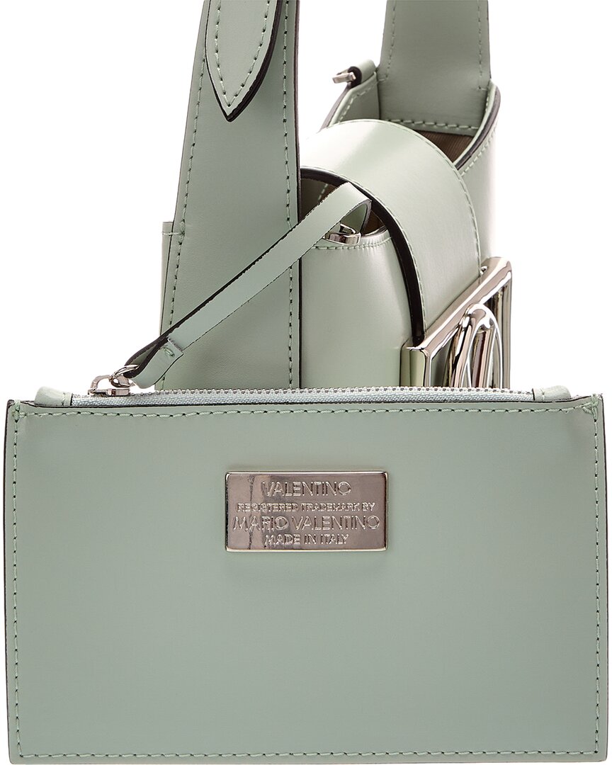 Valentino By Mario Valentino Kai Super V Leather Crossbody