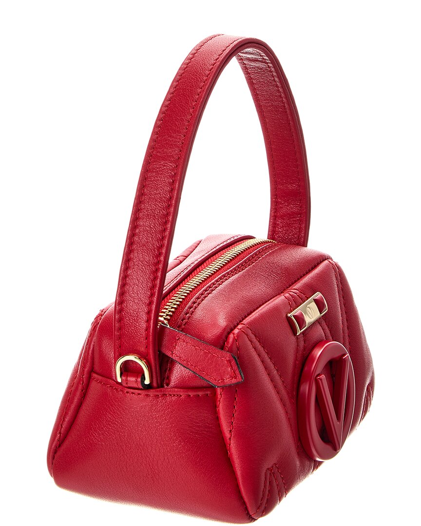 Valentino By Mario Valentino Tinette Diamond Leather Shoulder Bag