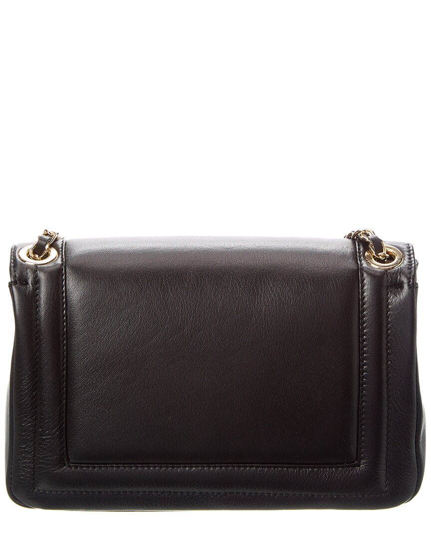 Valentino By Mario Valentino Alice Embossed Leather Shoulder Bag