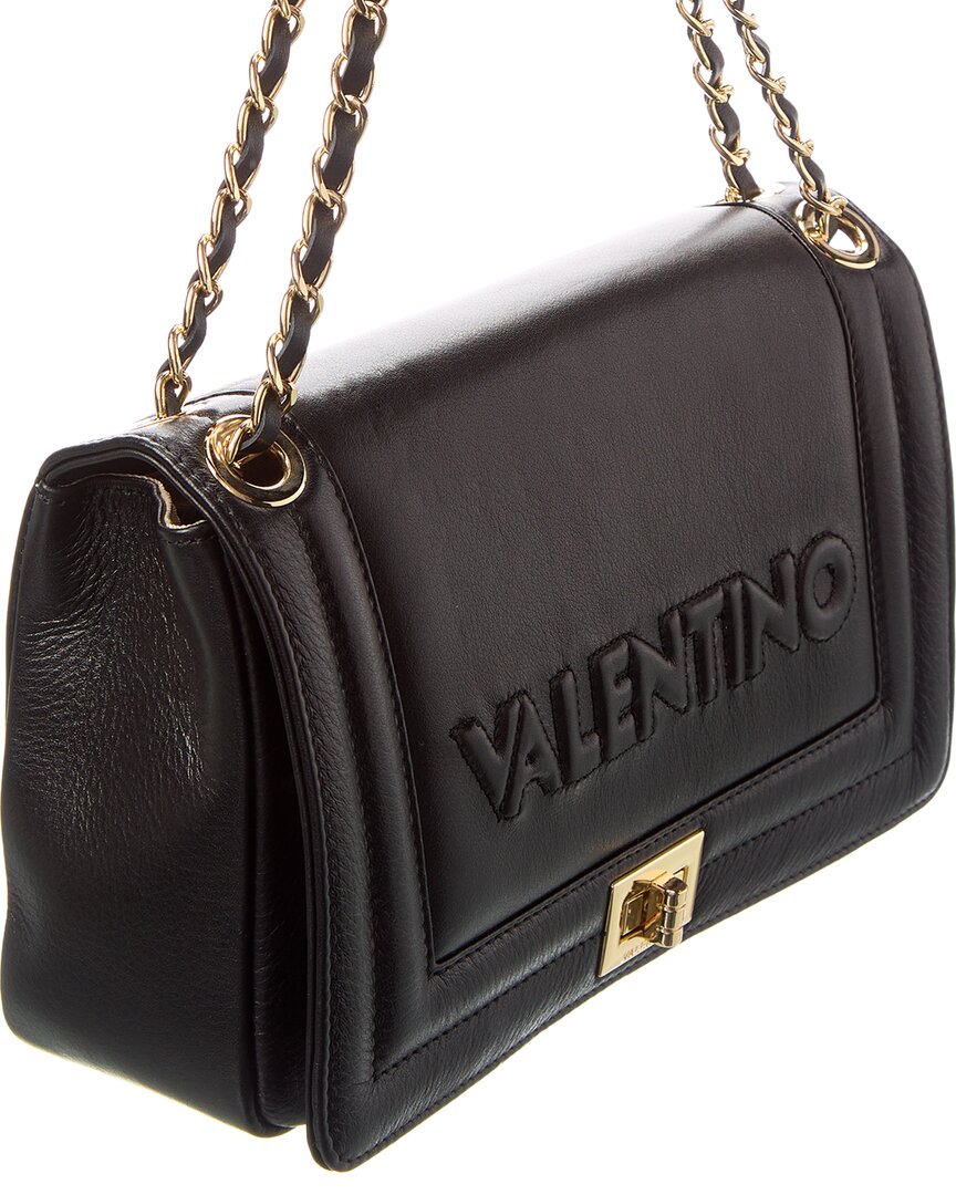 Valentino By Mario Valentino Alice Embossed Leather Shoulder Bag