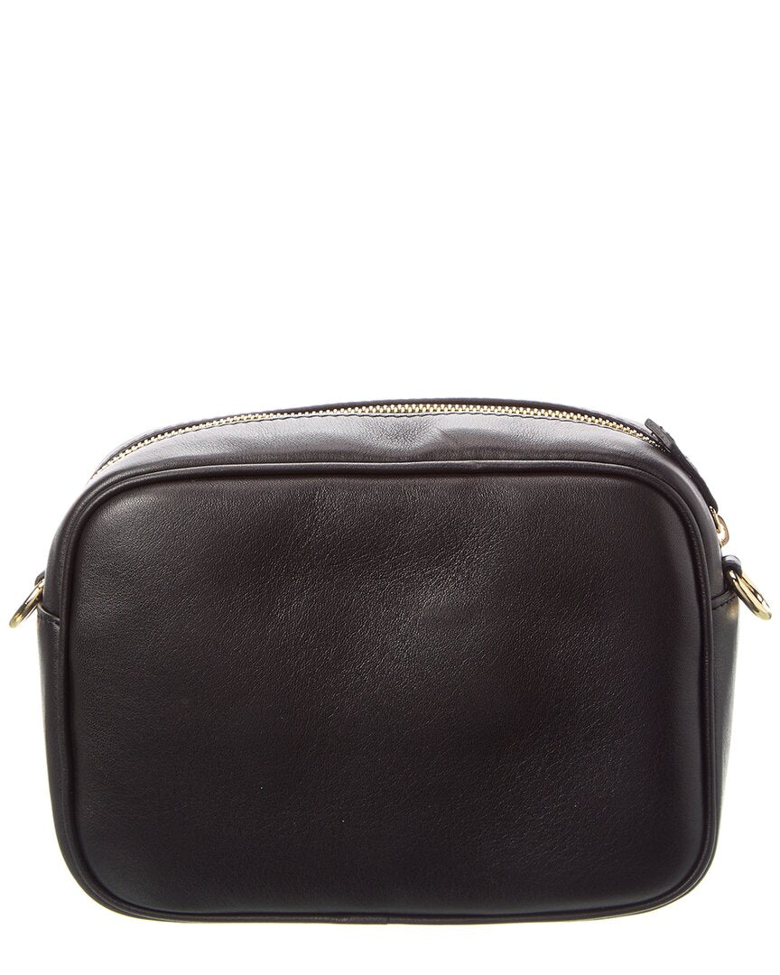 Valentino By Mario Valentino Mia Embossed Leather Crossbody