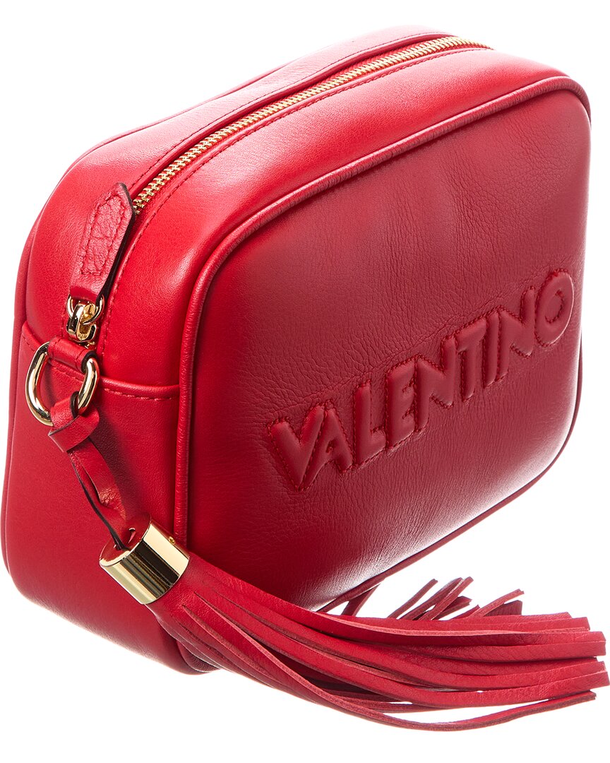 Valentino By Mario Valentino Mia Embossed Leather Crossbody