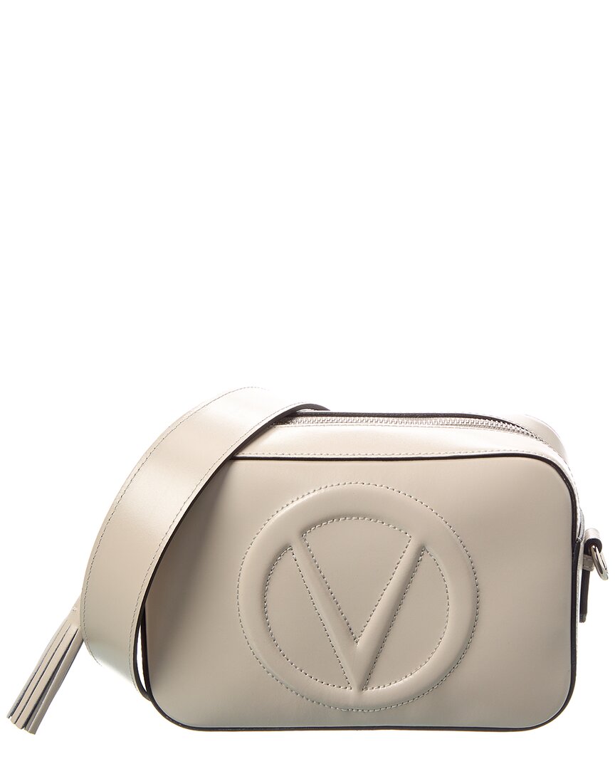 Valentino By Mario Valentino Babette Broderie Leather Crossbody ONE SIZE Grey Multi