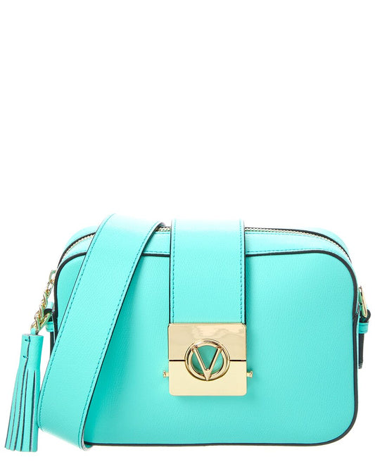 Valentino By Mario Valentino Babette Bonbonniere Leather Crossbody ONE SIZE Green