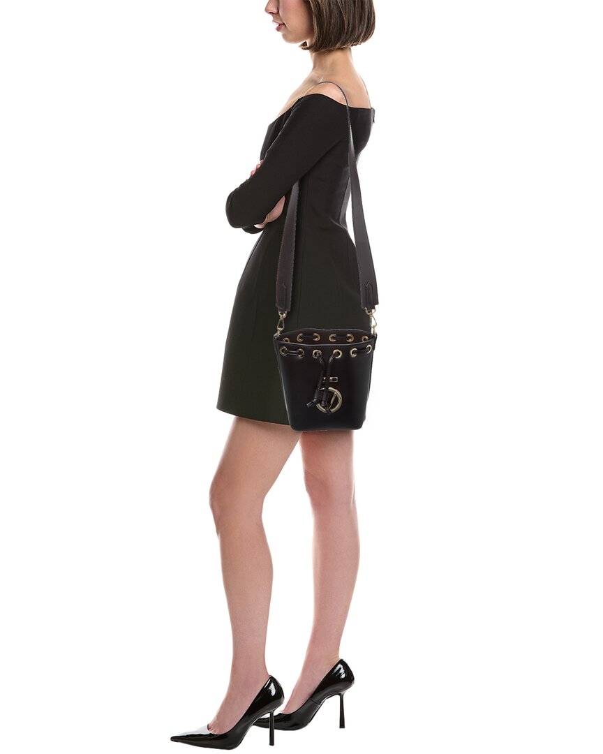 Valentino By Mario Valentino Jules Bonbonniere Leather Bucket Bag