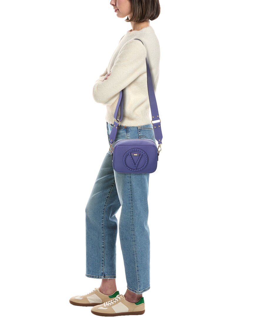 Valentino By Mario Valentino Mia Rock Leather Crossbody