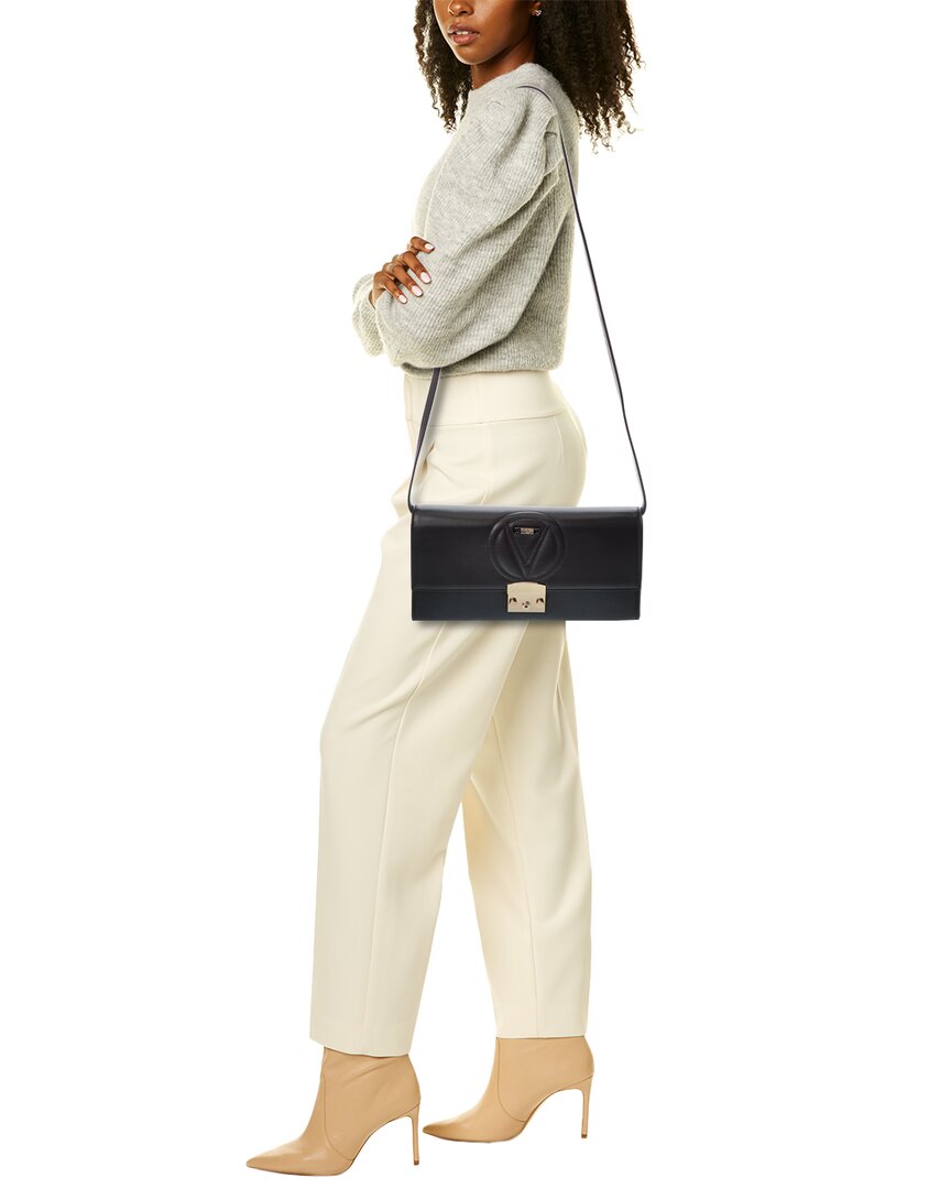 Valentino By Mario Valentino Cocotte Signature Leather Shoulder Bag