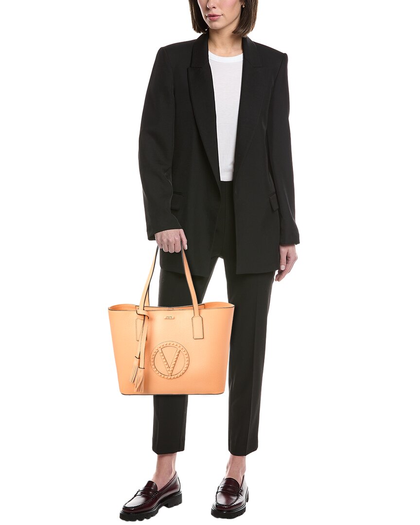 Valentino By Mario Valentino Soho Rock Leather Tote