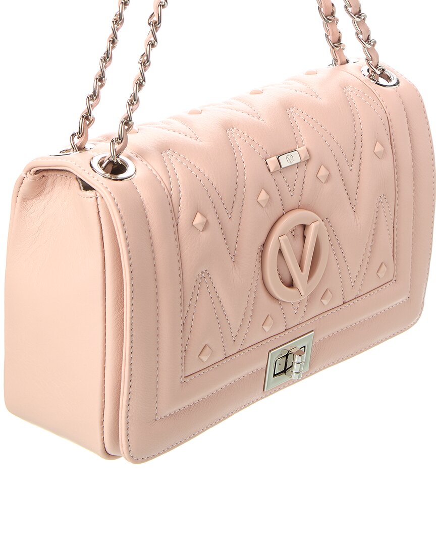 Valentino By Mario Valentino Alice Diamond Leather Shoulder Bag