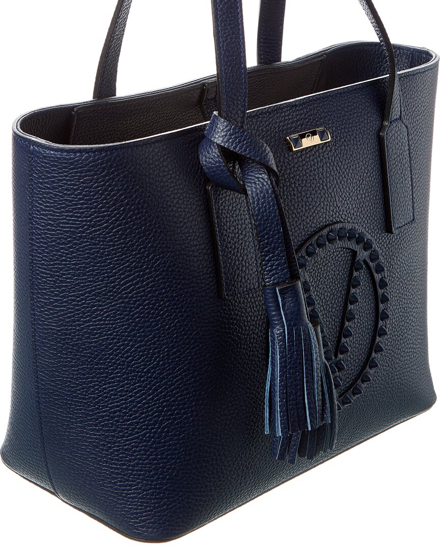 Valentino By Mario Valentino Prince Rock Leather Tote