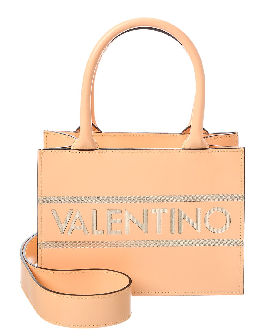 Valentino By Mario Valentino Marie Lavoro Leather Tote ONE SIZE Pink
