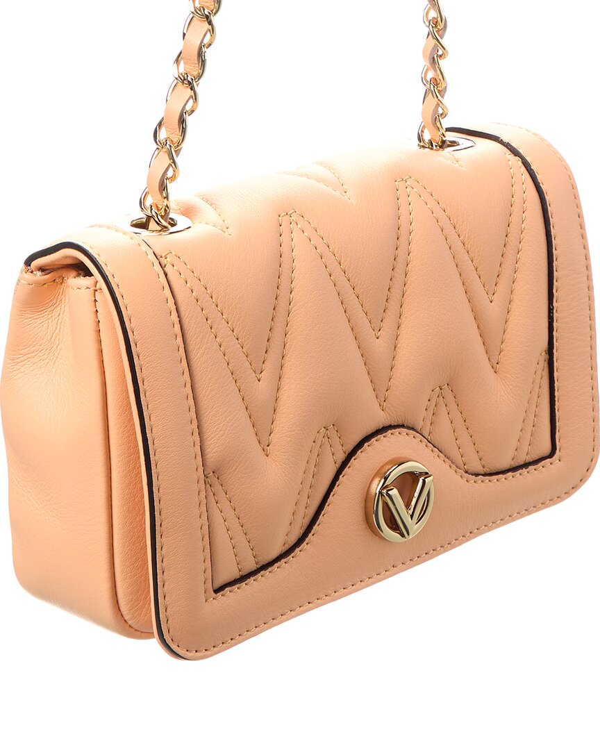 Valentino By Mario Valentino Lady Diamond Leather Crossbody