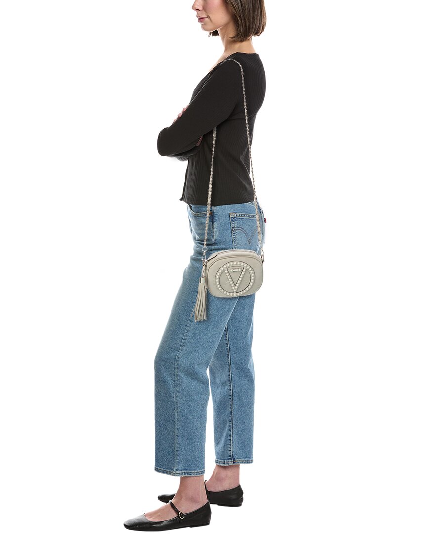 Valentino By Mario Valentino Nina Rock Leather Crossbody