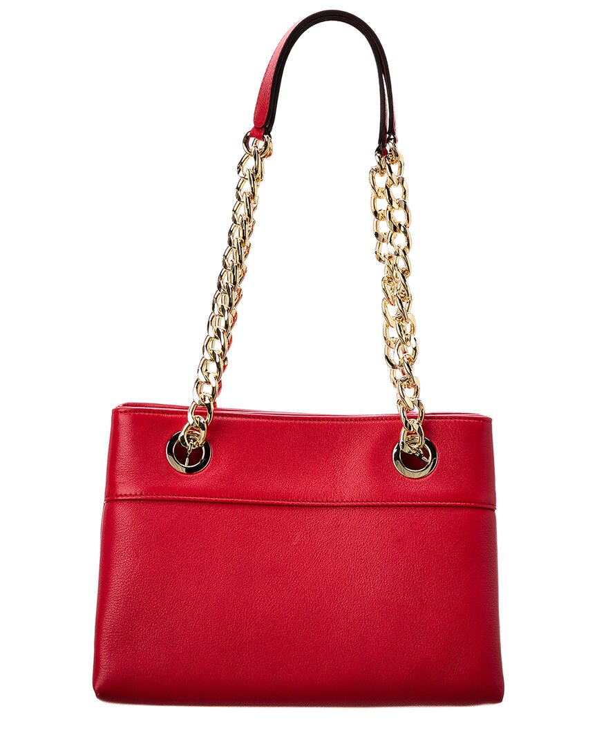 Valentino By Mario Valentino Kali Embossed Leather Shoulder Bag