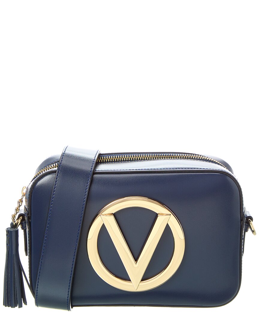 Valentino By Mario Valentino Diana Forever Leather Crossbody ONE SIZE Black