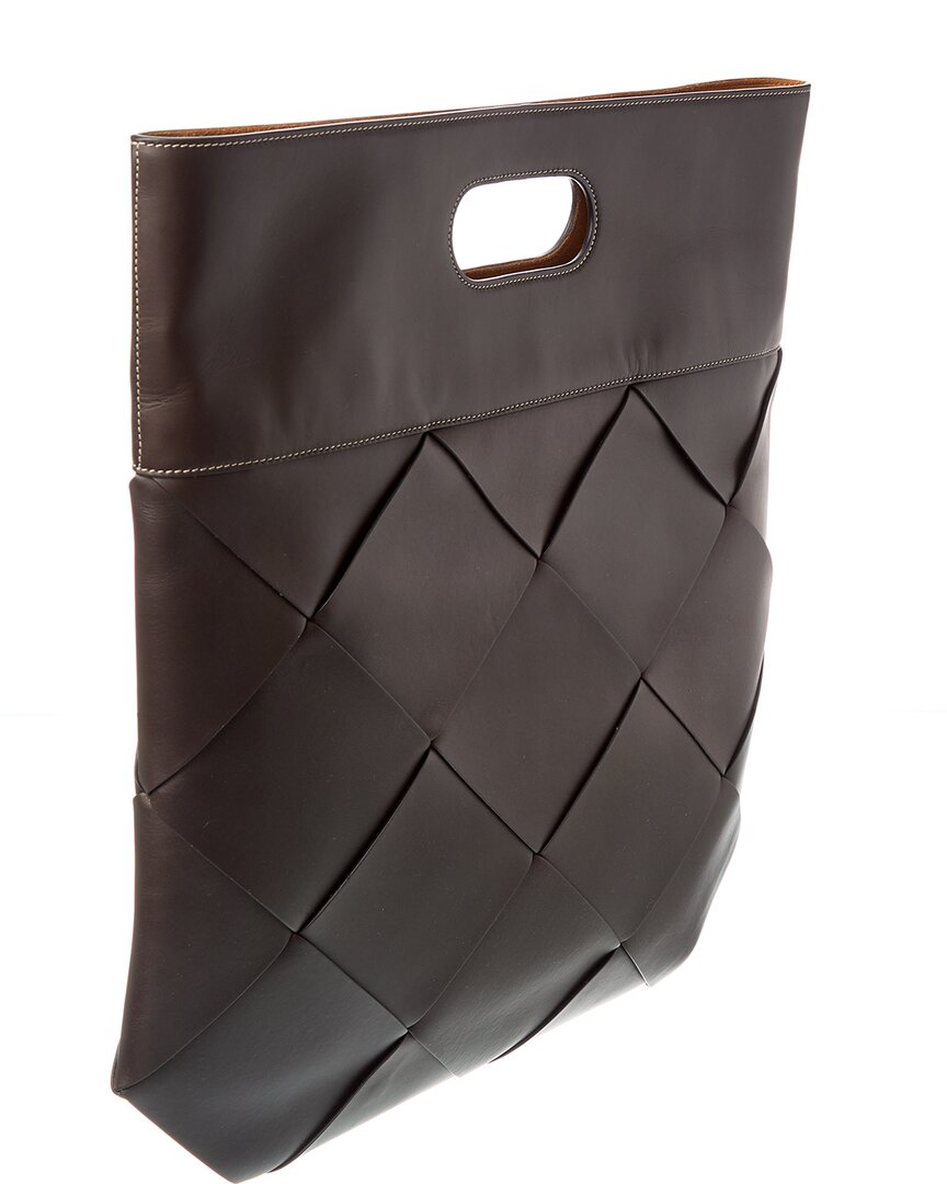 Bottega Veneta Maxi Intrecciato Leather Tote