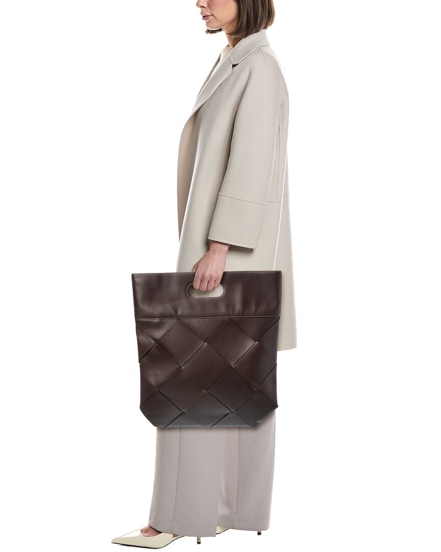 Bottega Veneta Maxi Intrecciato Leather Tote