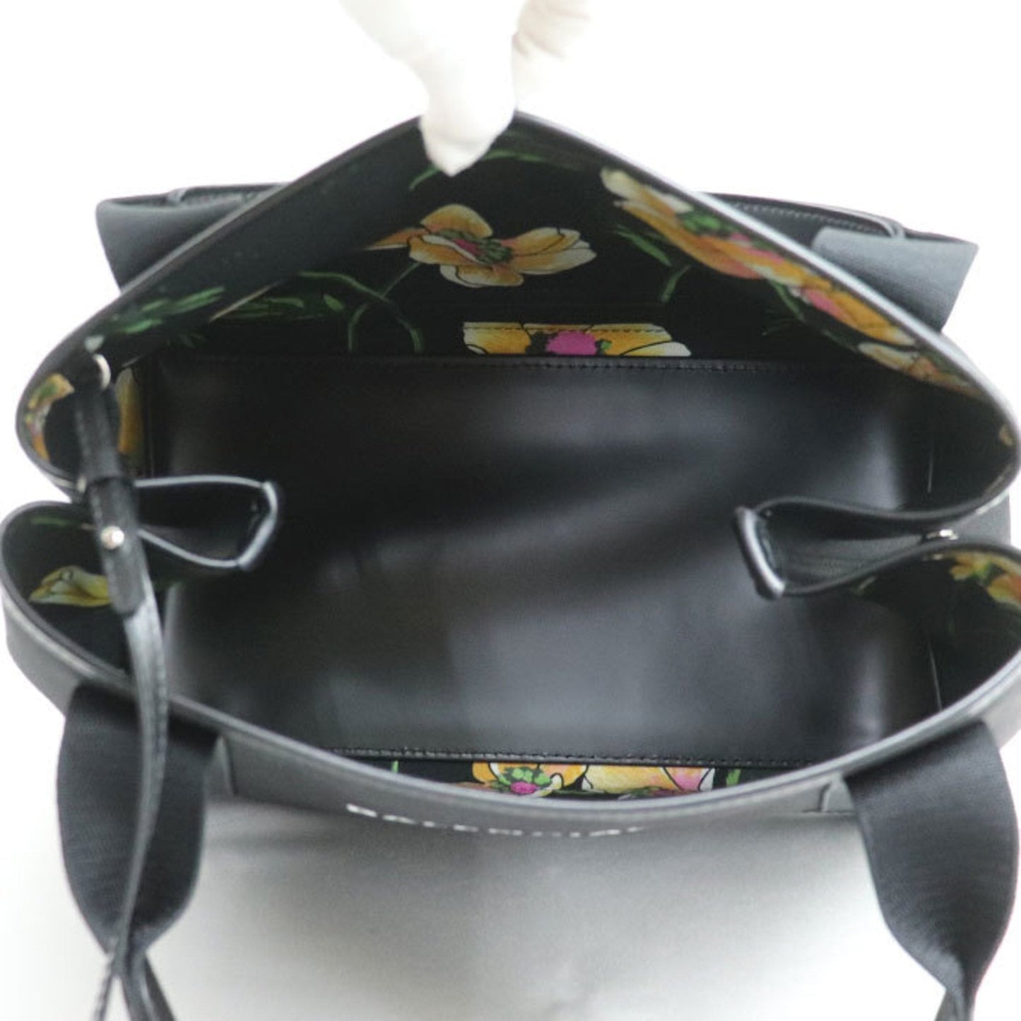 BALENCIAGA Navy Cabas Handbag