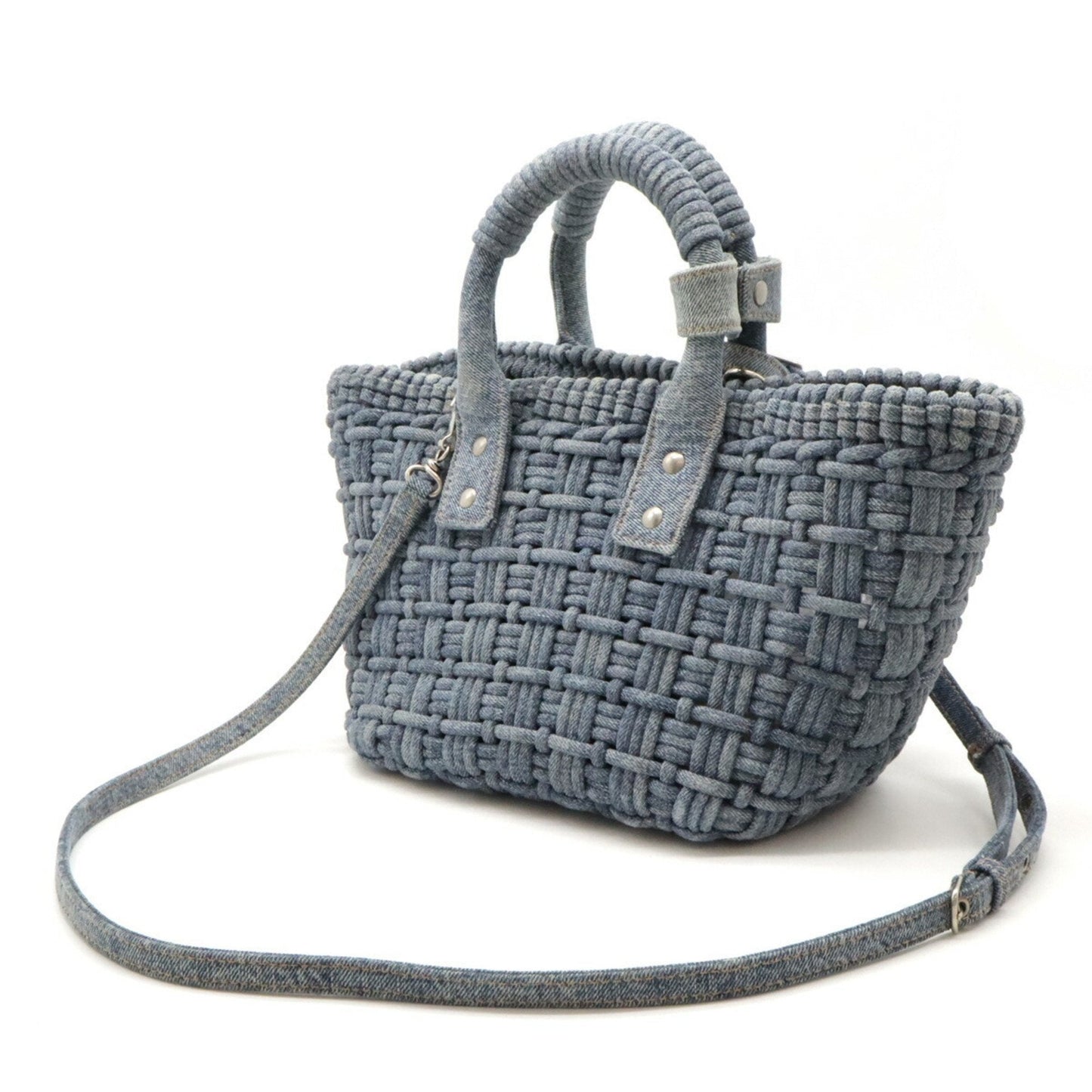 BALENCIAGA Bistro Basket Handbag