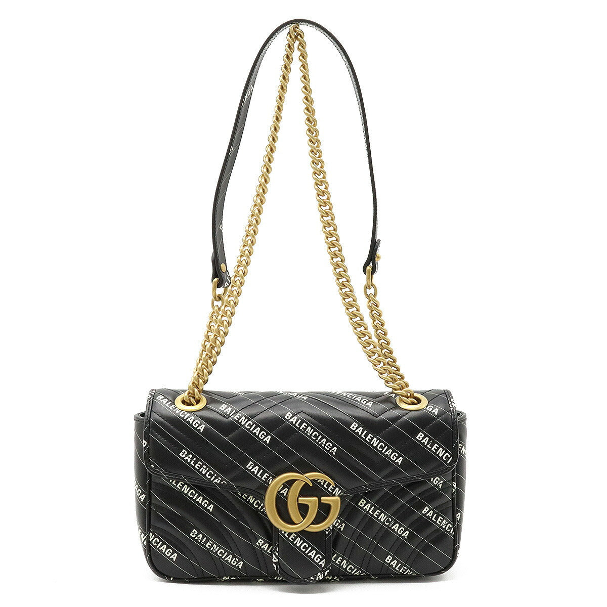 Gucci Balenciaga GG Marmont Hacker Small Shoulder Bag