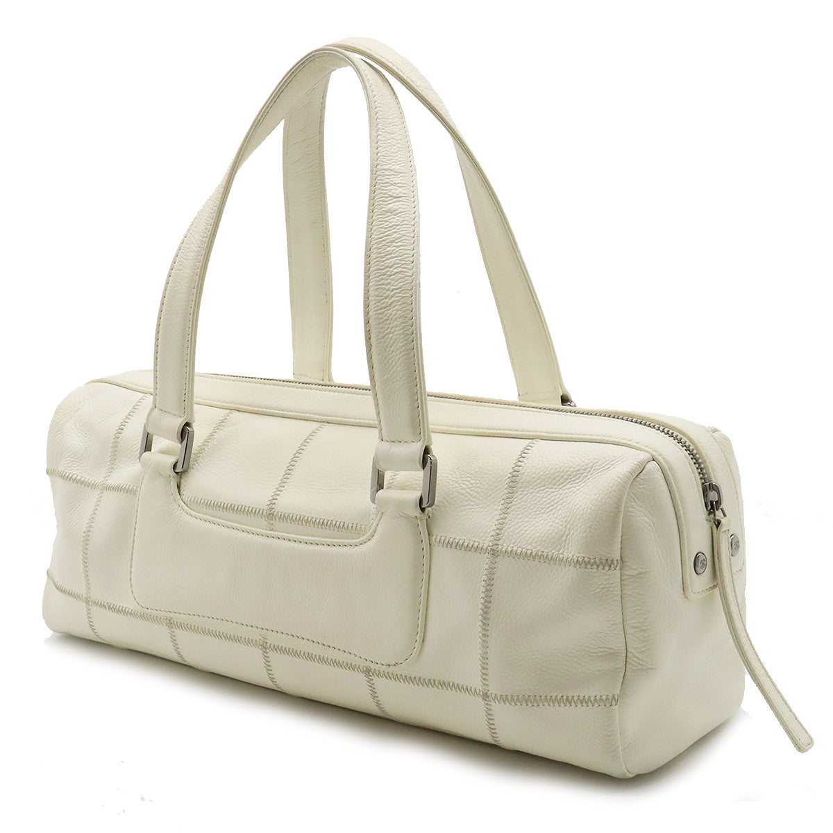 Chanel Leather Chocobar Coco Mark Handbag in New Condition